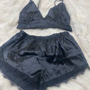 Satin sleepwear lingerie